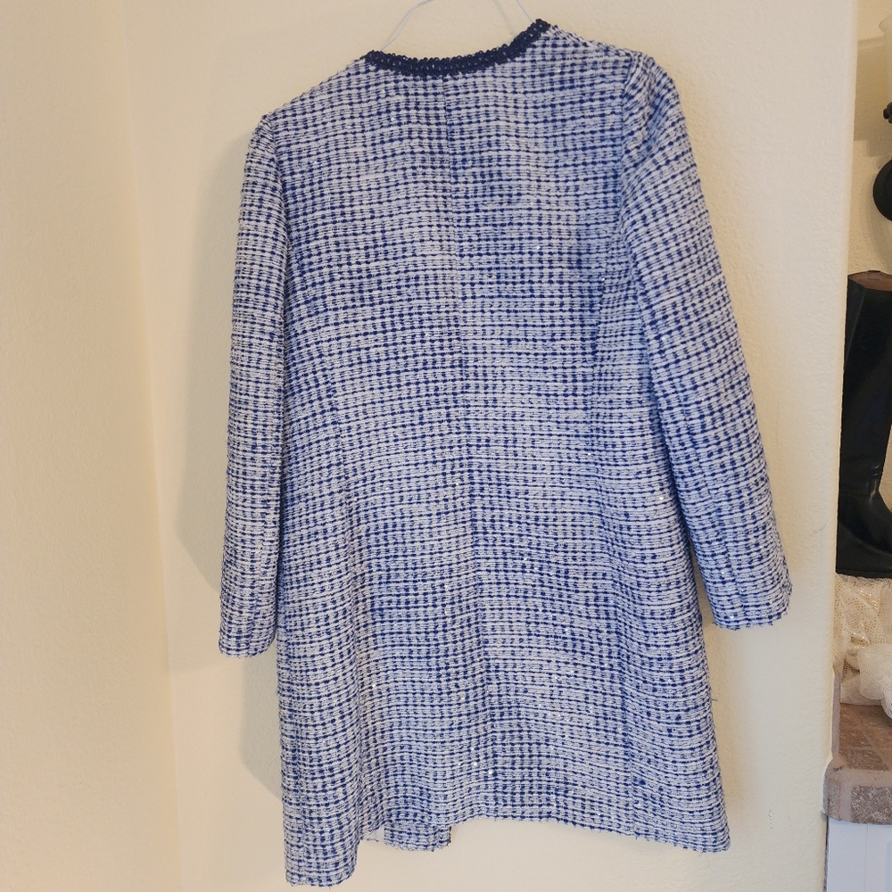 Tahari Bouclé Topper Jacket & Sheath Dress - Picture 12 of 15